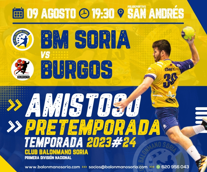 El BM Soria se estrena en casa este mi&eacute;rcoles ante el Burgos | Imagen 1