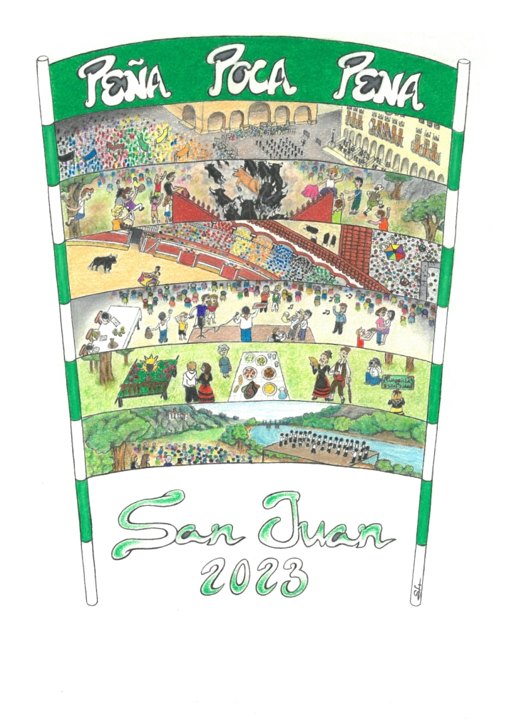 Aqu&iacute; est&aacute;n todos: Banderines de las pe&ntilde;as para San Juan 2023 | Imagen 1