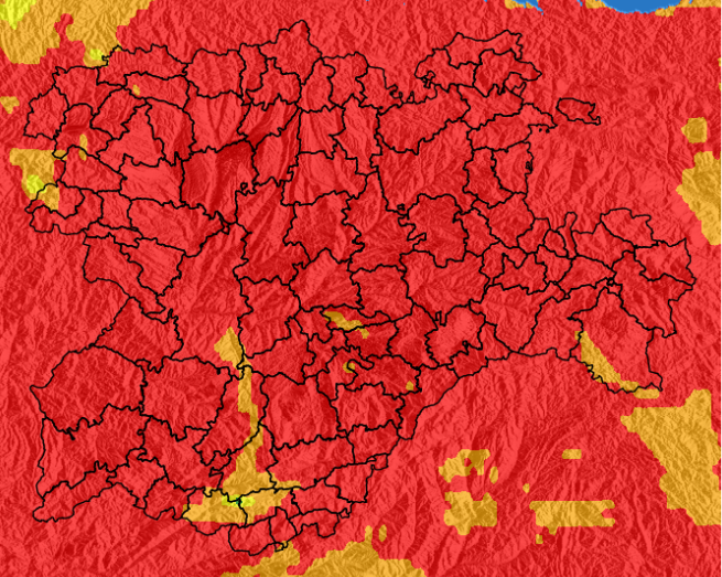 Toda Castilla y Le&oacute;n en riesgo extremo de incendios este fin de semana | Imagen 2