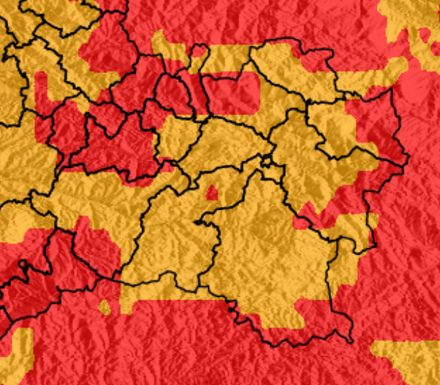 En im&aacute;genes: Esta es la evoluci&oacute;n del riesgo de incendios en la provincia durante los pr&oacute;ximos d&iacute;as | Imagen 4