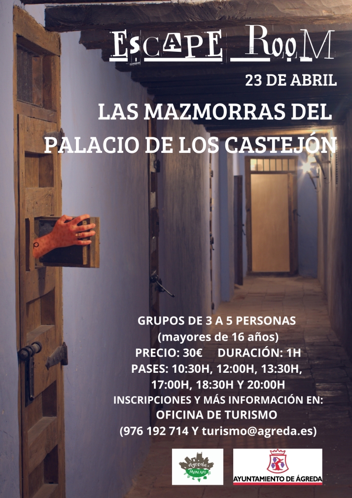 Un scape room en las mazmoras, atractivo para el d&iacute;a 23 en &Aacute;greda | Imagen 1