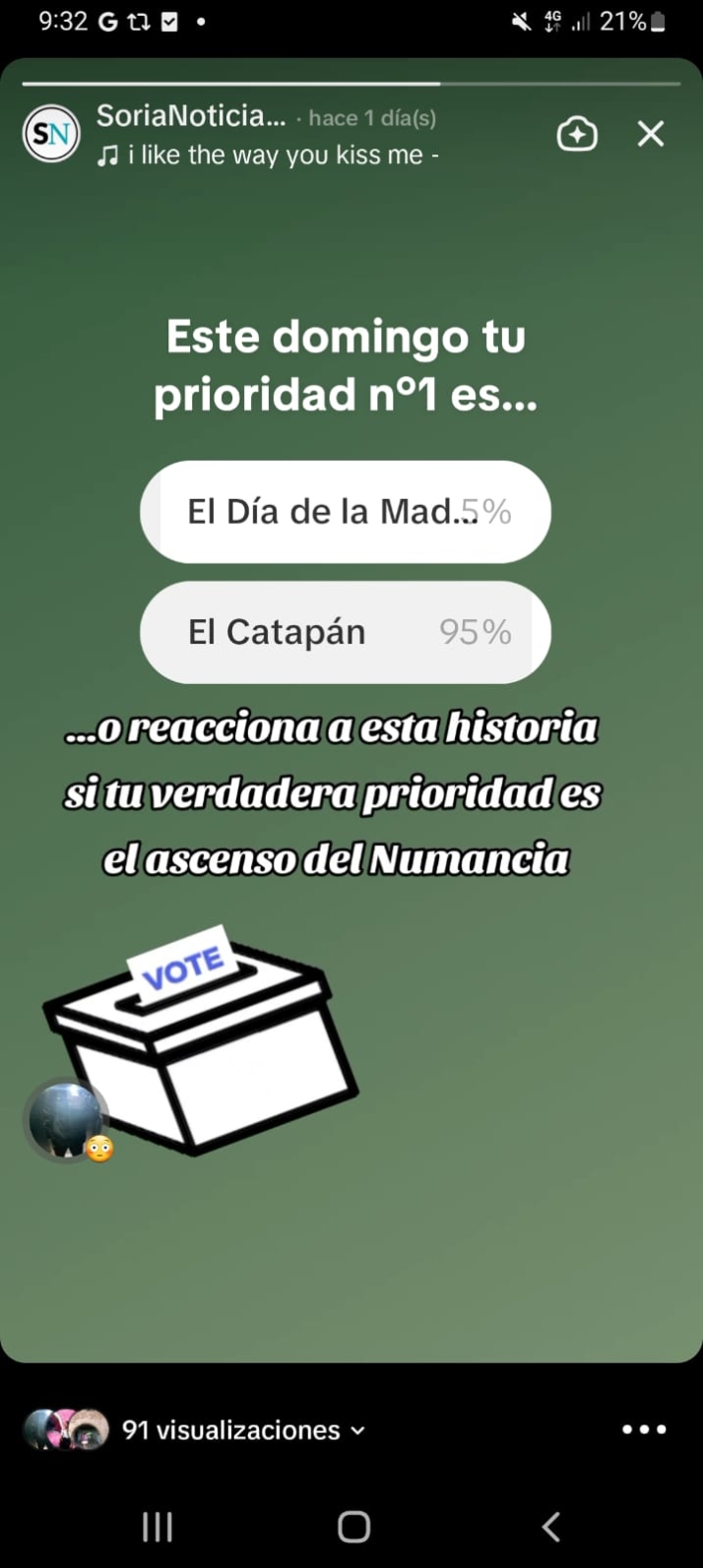 Catap&aacute;n, Numancia o D&iacute;a de la Madre: M&aacute;s de 1.500 sorianos tienen clara su prioridad&hellip; y esta depende de la red social | Imagen 4
