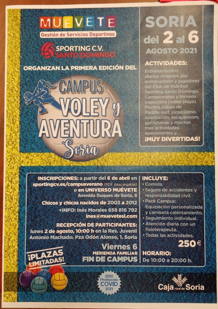 El Voley, el mejor plan para los ni&ntilde;os este verano en Soria | Imagen 1