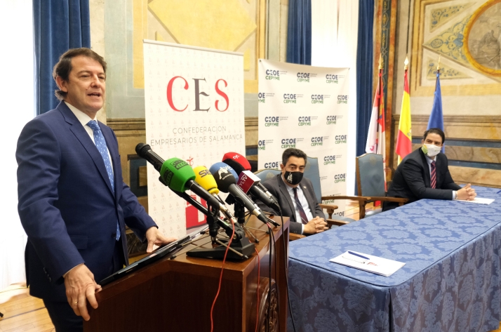 Mañueco urge a actuar ante una situación de inflación desbocada