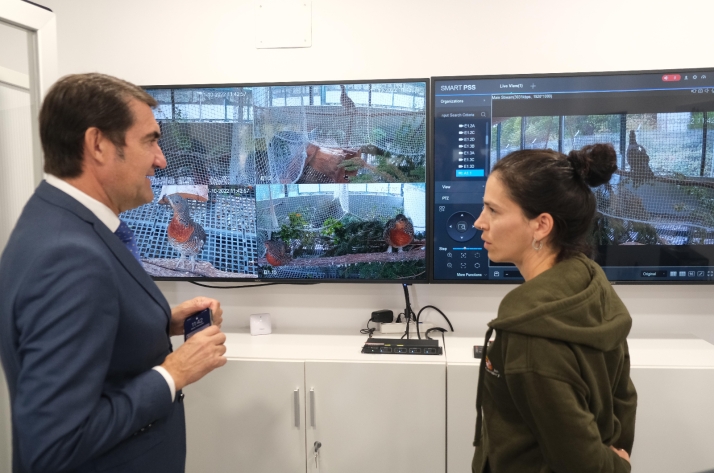 El nuevo Centro de Cría del Urogallo de Valsemana, referencia internacional en el ámbito de la investigación