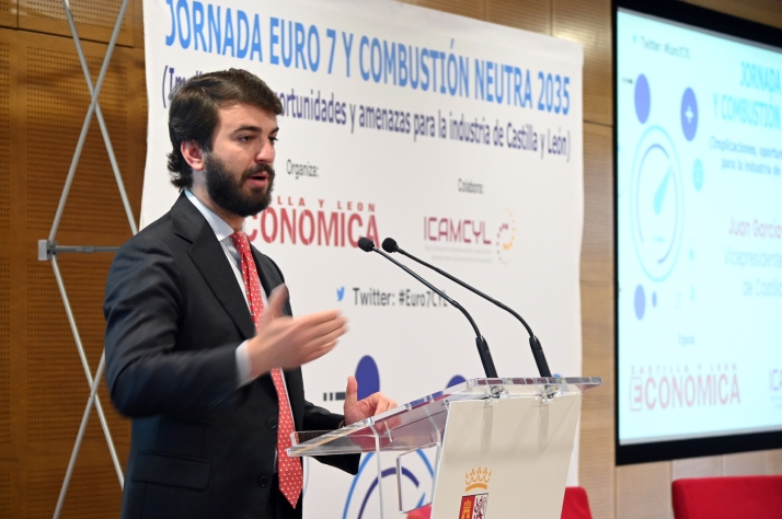 García-Gallardo asegura que Castilla y León no puede renunciar a la mitad de su empleo en la industrial automóvil