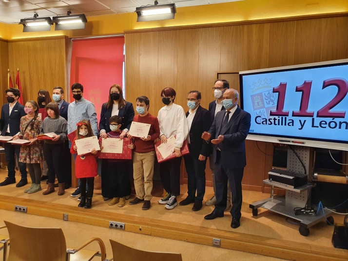 Los ganadores del concurso ¿Qué es para ti el 1-1-2? conocen el funcionamiento de emergencias