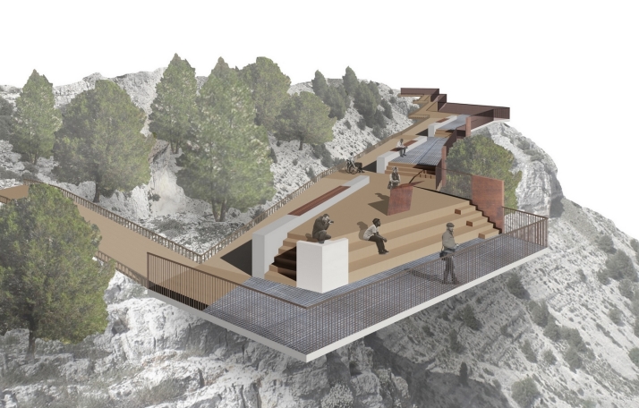 Este será el nuevo aspecto del Mirador de La Galiana