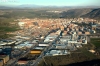 Vista aérea de Soria con el polígono industrial Las Casas en primer término. | SN