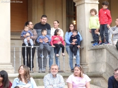 Una imagen del acto de la UME hoy en Soria. /PC