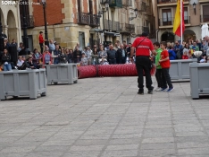 Una imagen del acto de la UME hoy en Soria. /PC
