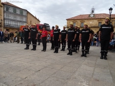 Una imagen del acto de la UME hoy en Soria. /PC