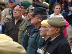 Una imagen del acto de la UME hoy en Soria. /PC