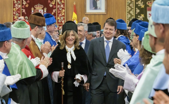Investidura de la rectora de la Universidad de León. /FHeras-Jta