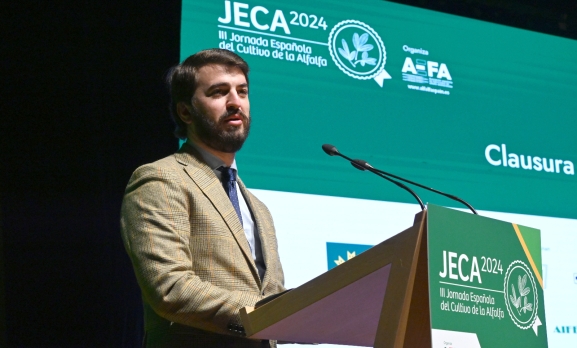 García-Gallardo asegura que el Gobierno de Castilla y León es el que más ha defendido a los agricultores