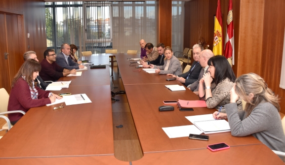 La Delegación de Soria evalúa la prevención frente a la alerta ante el peligro por nevadas
