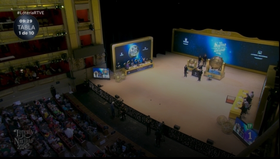 Mapa de las localidades agraciadas en el Sorteo Extraordinario de la Lotería de Navidad 2024