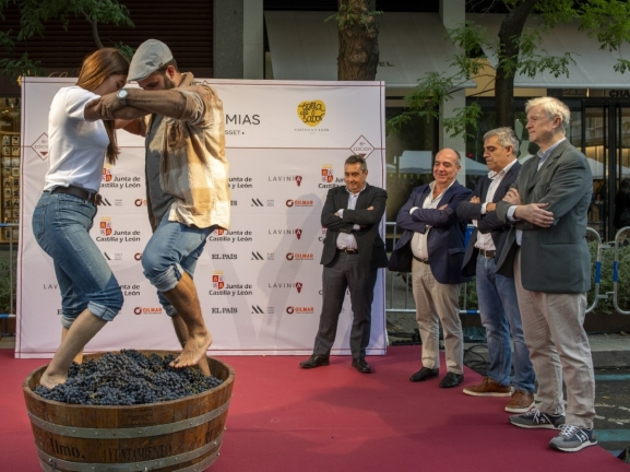 Castilla y León protagonista en la fiesta de la vendimia de la Milla de Oro de Madrid con 56 bodegas presentes
