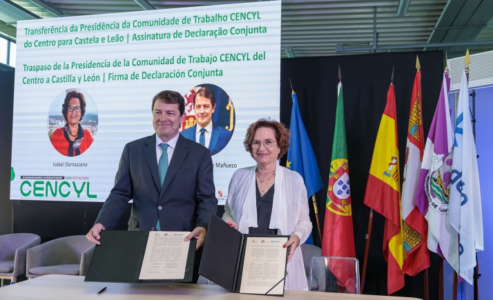 Castilla y León asume la Presidencia de CENCYL y se alía con la Región Centro de Portugal para reivindicar el Corredor Atlántico