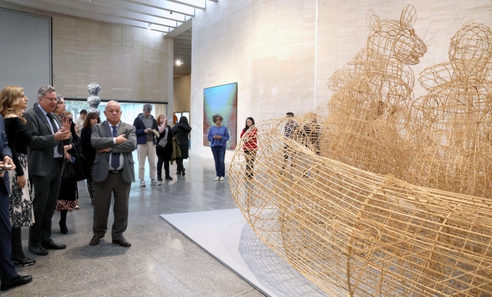 Más de 53.000 personas han visitado ya la exposición Ai Weiwei. Don Quixote en el MUSAC