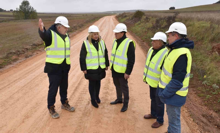 Avanzan las obras del camino entre Camparañón y Villabuena con un coste de 266.000 euros