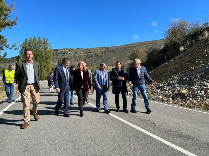 La Junta actúa en la mejora y modernización de la carretera entre Villar del Río y Castilruiz, en Soria, con una inversión de 15,3M&euro;