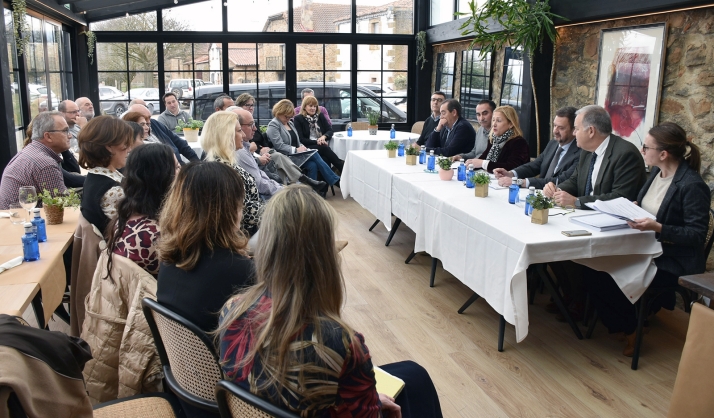 La Junta repasa actuaciones regionales en Buitrago y Cuéllar de la Sierra 