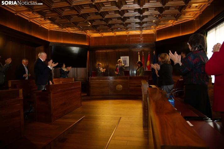 Pleno despedida Carlos Martínez