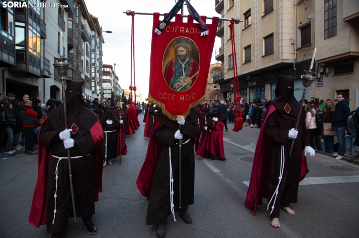 Procesión del Ecce Homo en Soria, 2026