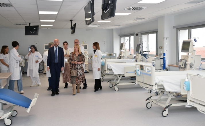 El Santa Bárbara abre este miércoles, en el nuevo edificio, la Unidad de Diálisis