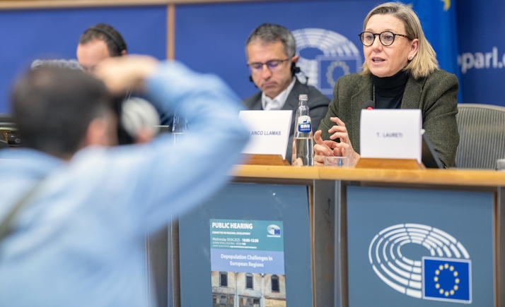 Castilla y León defiende en Bruselas que las regiones apliquen sus propias políticas para frenar la despoblación