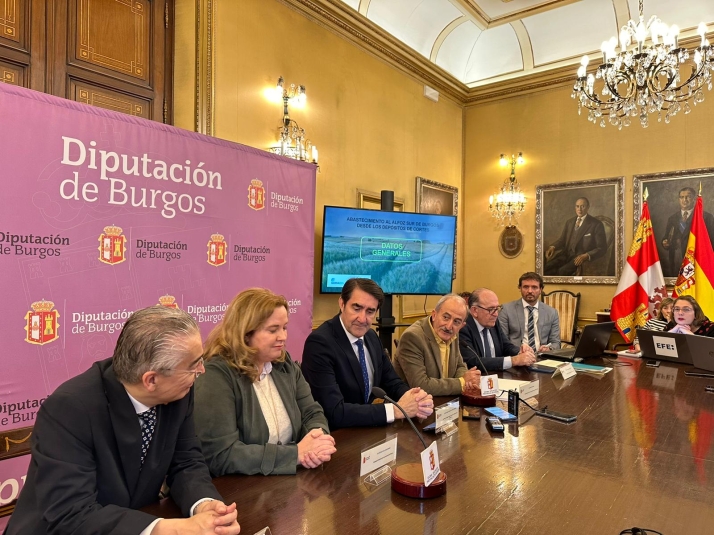 Burgos contará con una nueva infraestructura de 10,4 millones de euros que abastecerá de agua a 13.500 personas