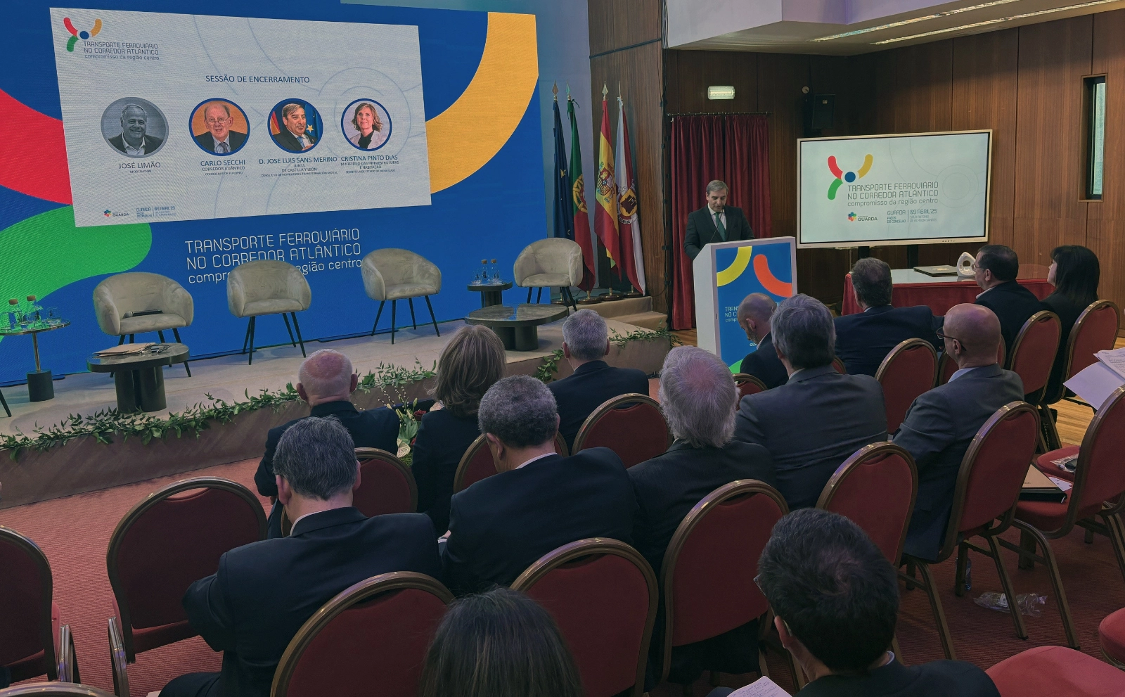 La Junta destaca la importancia del desarrollo del Corredor Atlántico para las conexiones de Castilla y León con Portugal